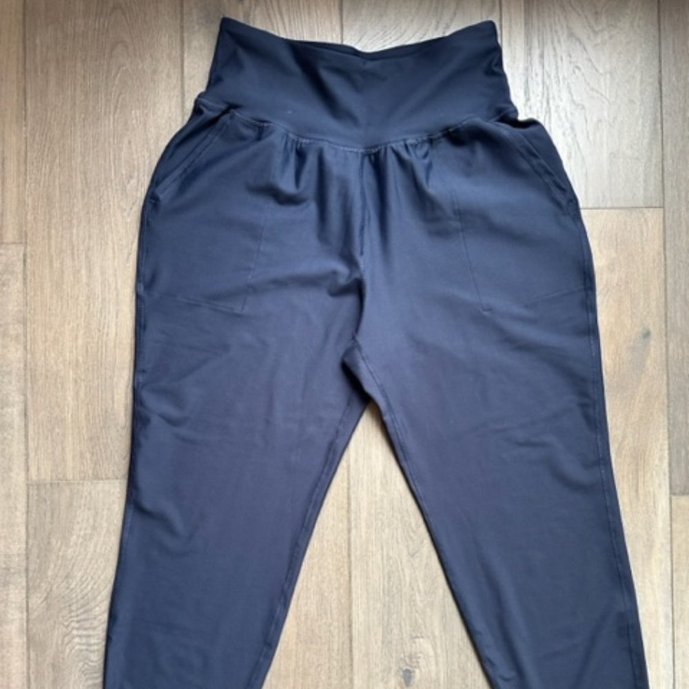 OLD NAVY ACTIVE POWERSOFT PULL ON HIGH WAISTED LEGGINGS PANTS